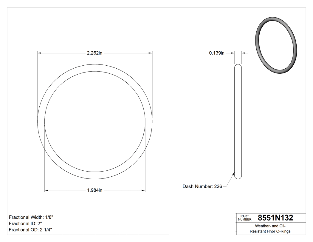 Technical drawing - 8551N132